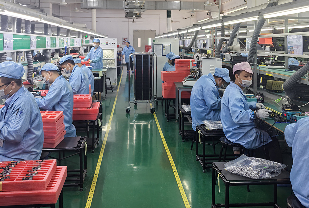 smt貼片加工廠車(chē)間圖