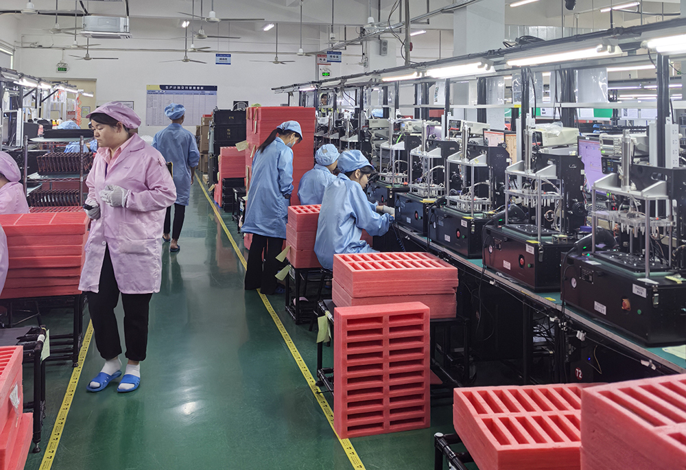 smt貼片加工廠車(chē)間圖